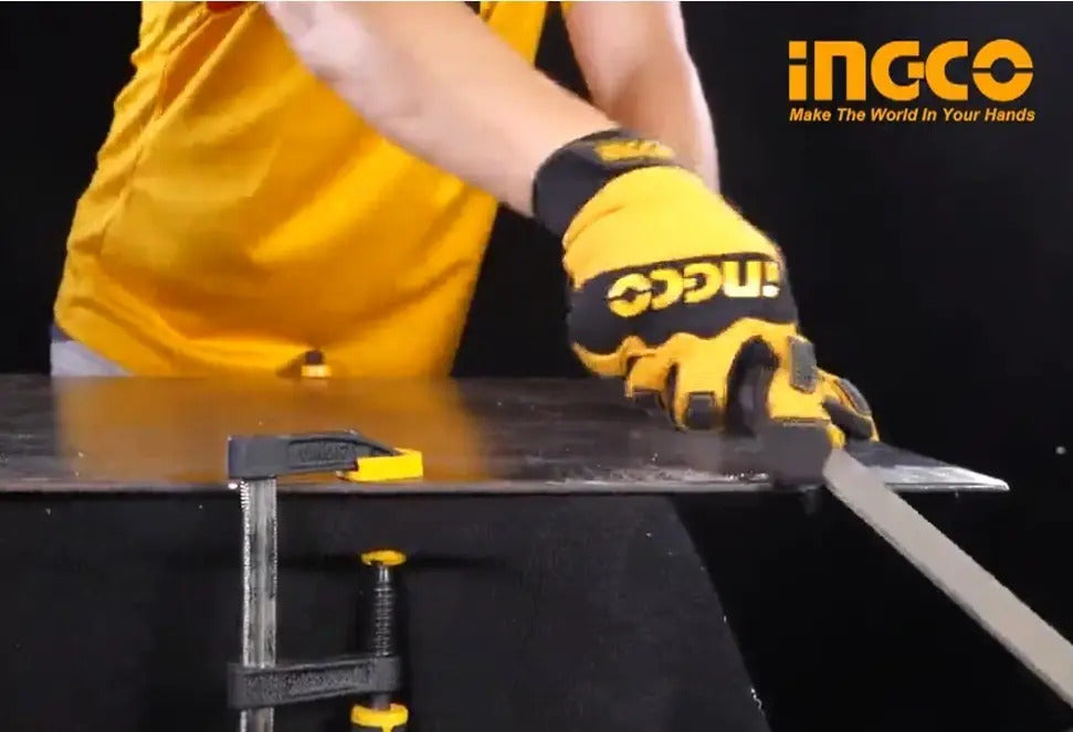 Prensa Sargento en F Industrial 80x300mm Ingco