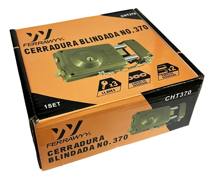 Cerradura Blindada No.370 Fwyy