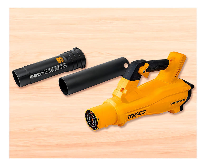 Ingco Sopladora Inalámbrica Motor Brushless Amarillo