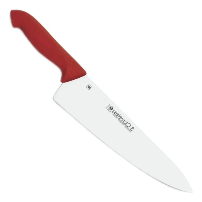 Cuchillo 3 Claveles Proflex Cocinero Rojo 20 Cm
