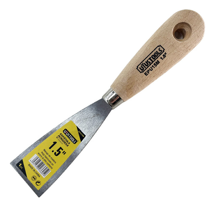 Espátula 1,5" Mango Madera Uyustools