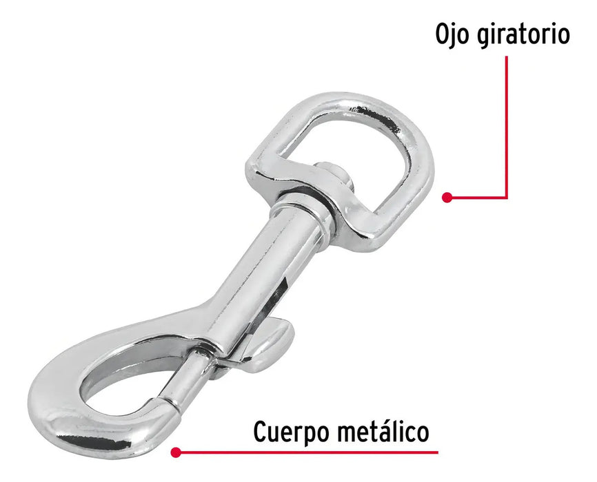 Bandola Destorcedor Eje Giratorio 3 1/2'' Carga 93 Kg