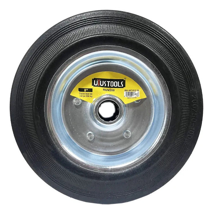 Rueda Industrial Negra Repuesto 8" 200kg