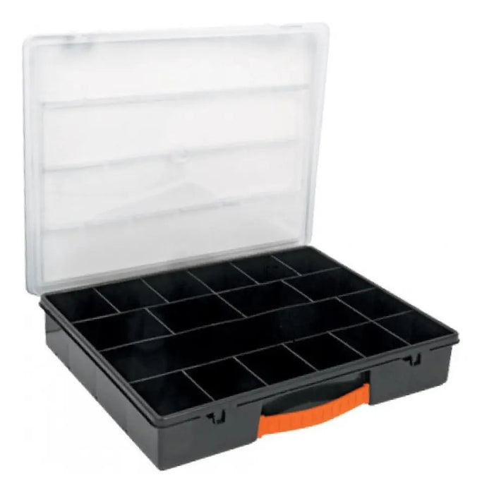 Caja De Herramientas Organizador 18 Compartimientos Truper Negro