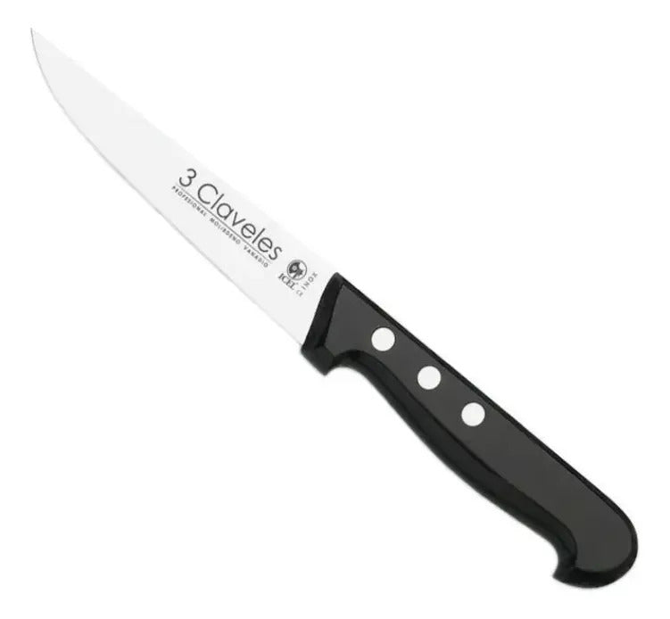 Cuchillo Tres Claveles Tucumán 11 cm Inox Mgo Abs