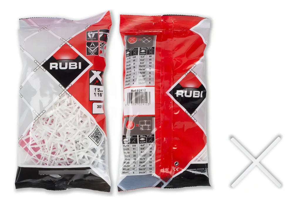 Separador de Cerámica 1.5 mm Rubi Bolsa 300 Unidades
