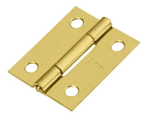 Bisagra Ace. Latonado 1-1/2'' X 1-13/16'' Hermex