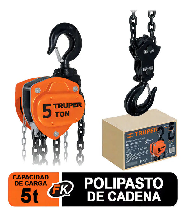 Polipasto de 5 Ton