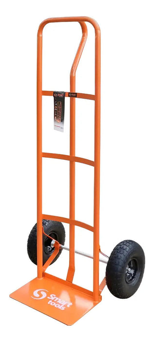 Carro Yegua Acero Capacidad De Carga 200 Kilos Naranja