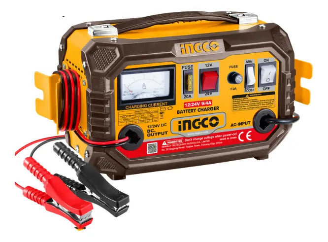 Cargador de Baterías 12V / 24V Ingco CB1601