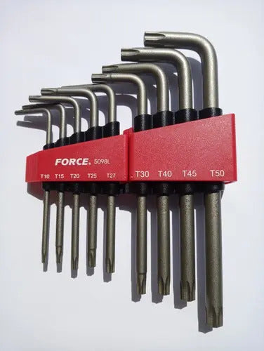 Juego Llaves Torx Largas De T10 A T50 9pz