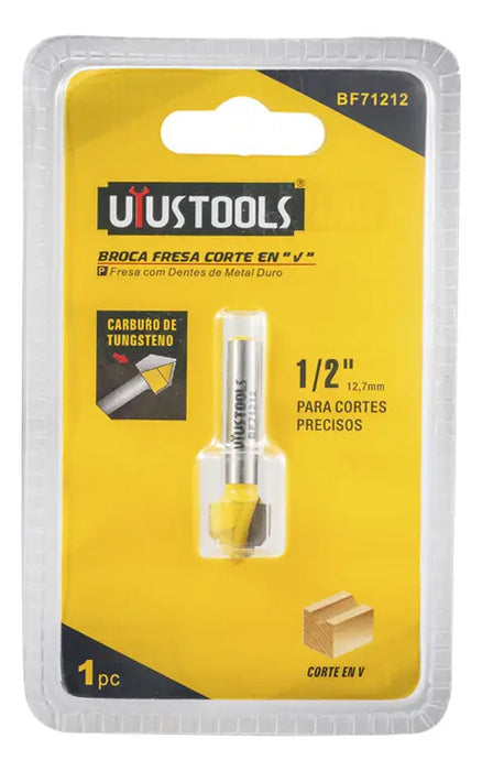 Broca Fresa Corte En V 1/2 BF71212