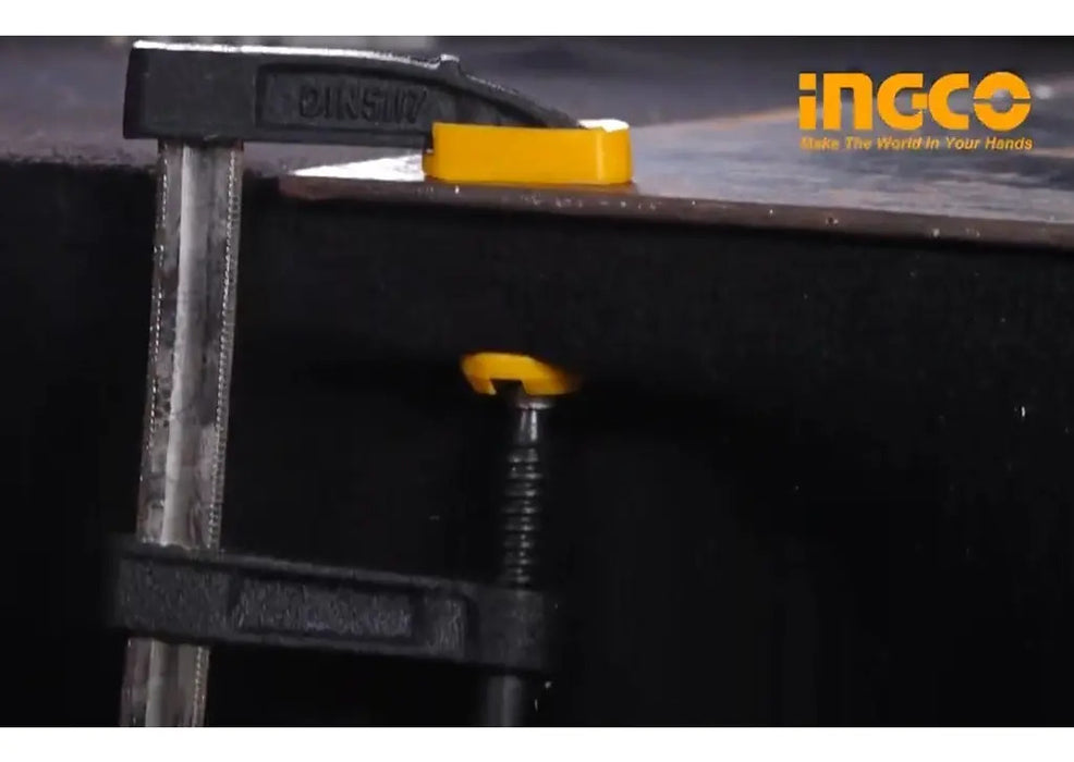 Ingco Prensa Sargento Tipo F 50x150mm Ajuste Rápido Iron