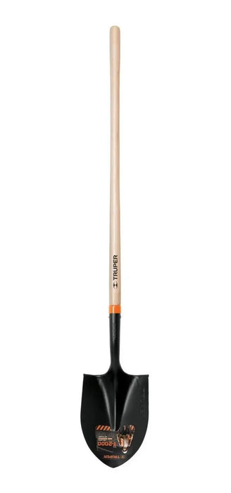 Pala T-2000 Redonda Mango Largo 45' Truper Negro