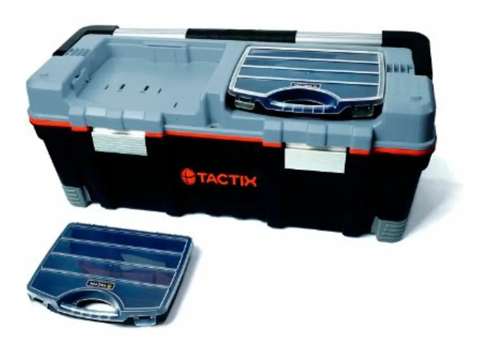 Caja Herramientas Tactix Con Gaveteros Y Bandeja Extraíbles