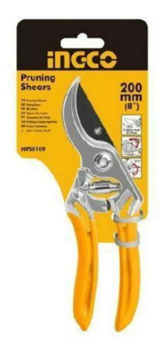 Tijera De Podar De Aluminio 8" Mango Antideslizante