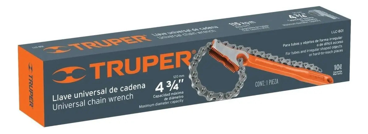 Llave Universal Con Cadena De Largo 45 Cm