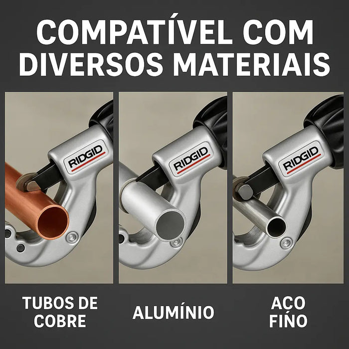 Cortador de Tubos 1/8" a 1.1/8" Ridgid
