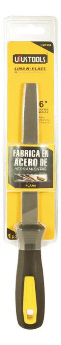 Lima Plana Fina 6'' Mgo Plastico