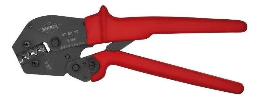 Alicate Terminales Desnudos Knipex 975205 Para Engarce Eléctrico 0.5-6mm