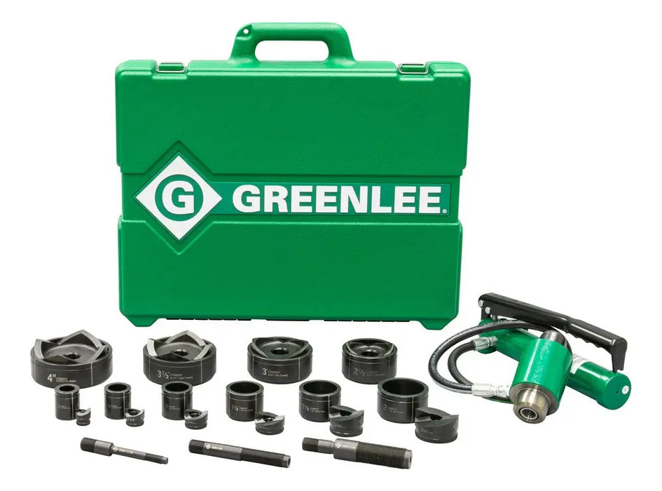 Juego Sacabocados Hidráulico 1/2'' - 4'' Greenlee
