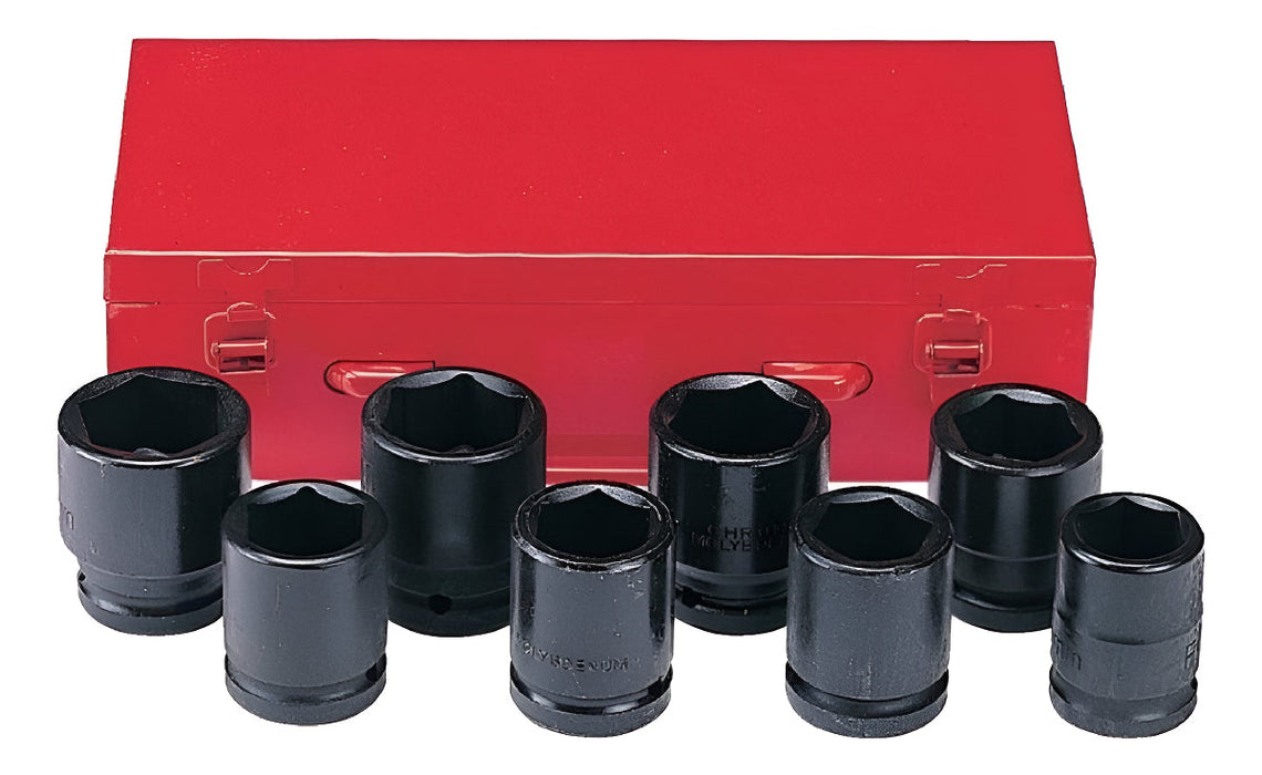 Juego Dado Impacto 3/4" 26-38 Mm 8 Pzas