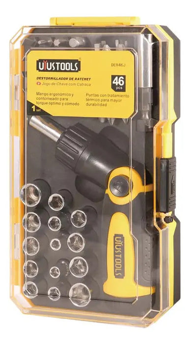 Destornillador de Ratchet CJ15 46pcs