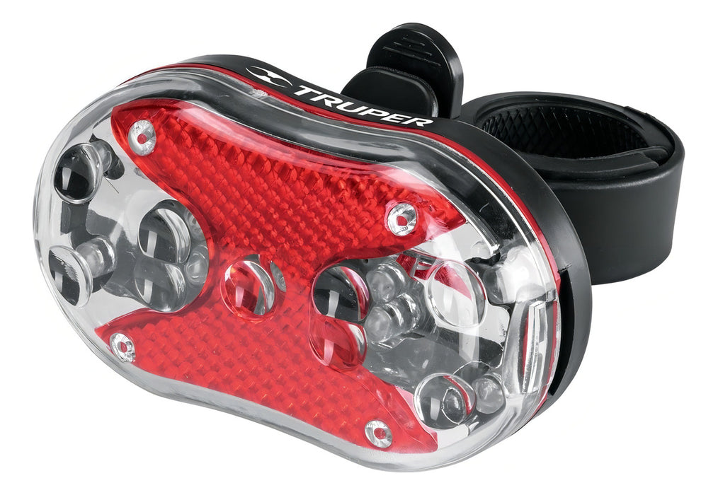 Luz Trasera Con Soporte Para Bicicleta 9 Leds