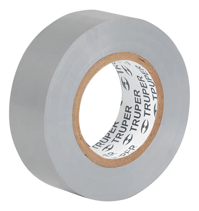 Cinta de Aislar 18m Gris Truper 12507