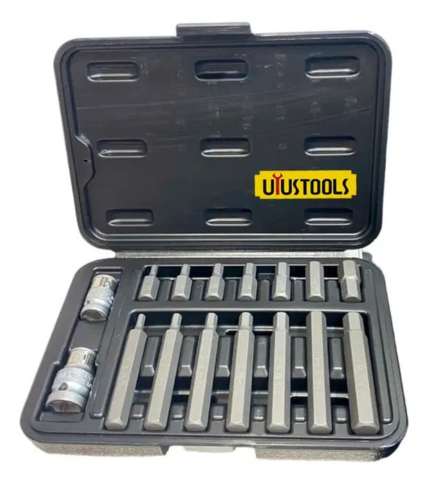 Set 16 Puntas Hex Uyustools-Tw