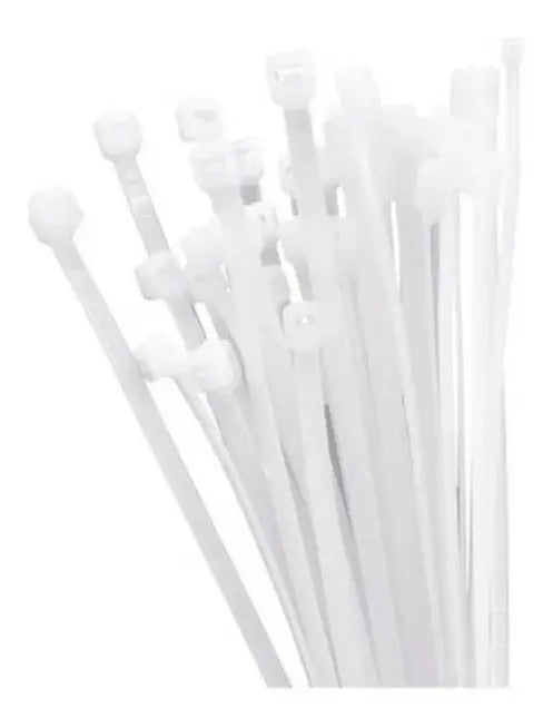 Bolsa Amarras Plásticas Blanca Tactix 150mm (100pzas)