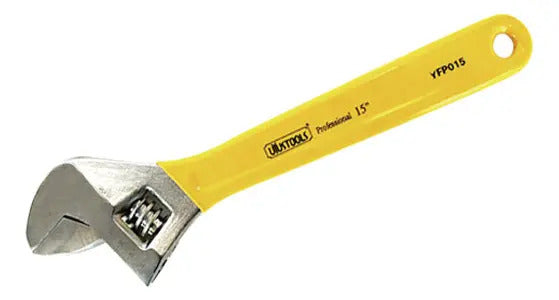 Llave Ajustable 15'' Mgo Protegido Uyustools