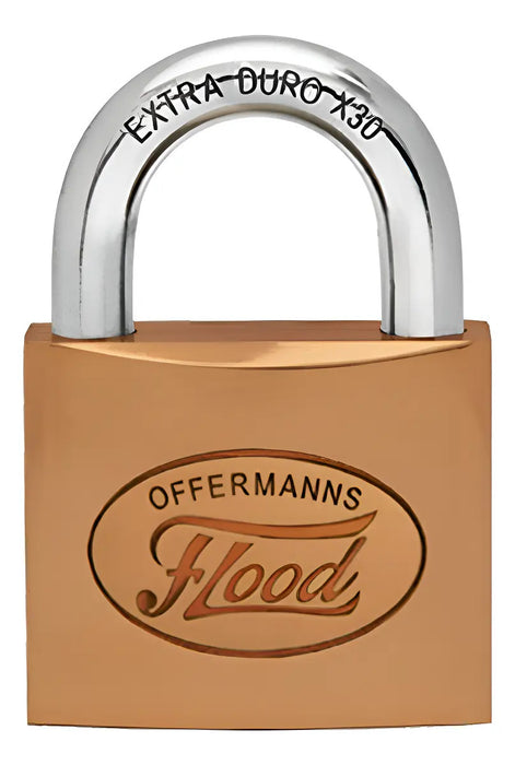 Candado Mediano X-30 45mm Offermanns Flood Dorado