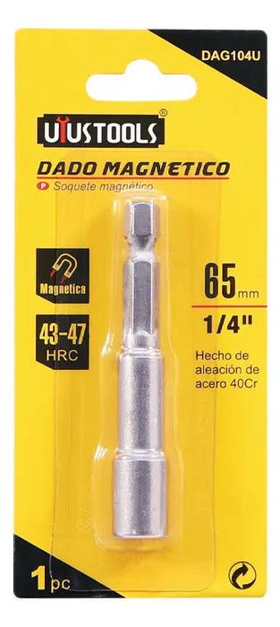 Adaptador Magnético 1/4'' X 65mm