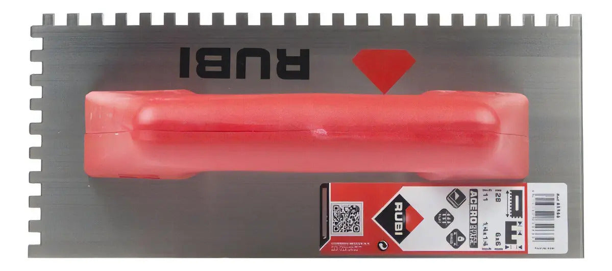 Llana Dentada Rubi 28cm - Dientes 6x6mm