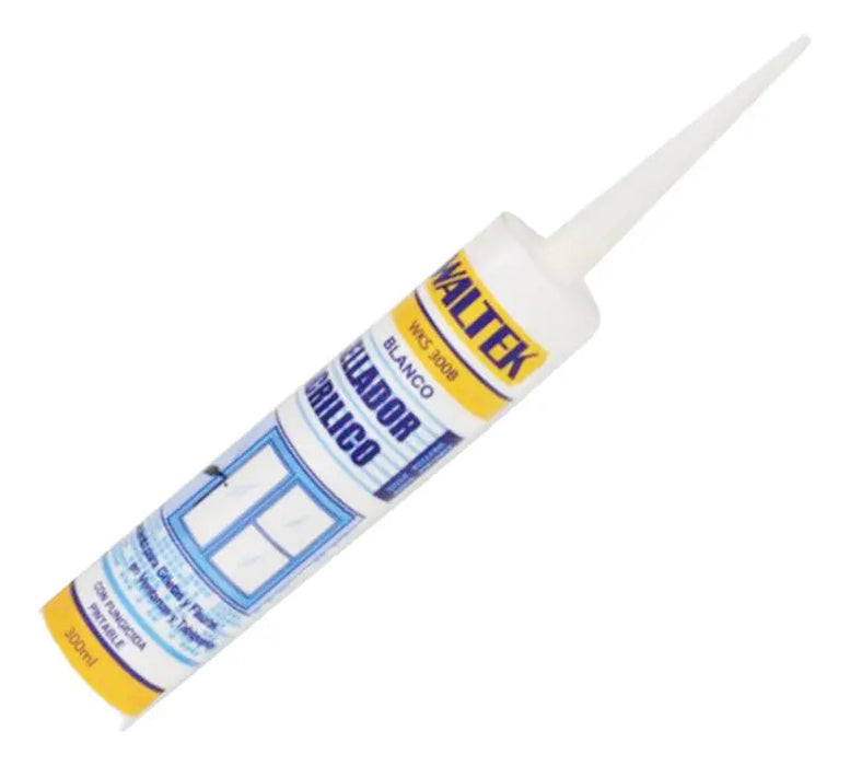 Silicona Acrílica Profesional 300ml Blanco