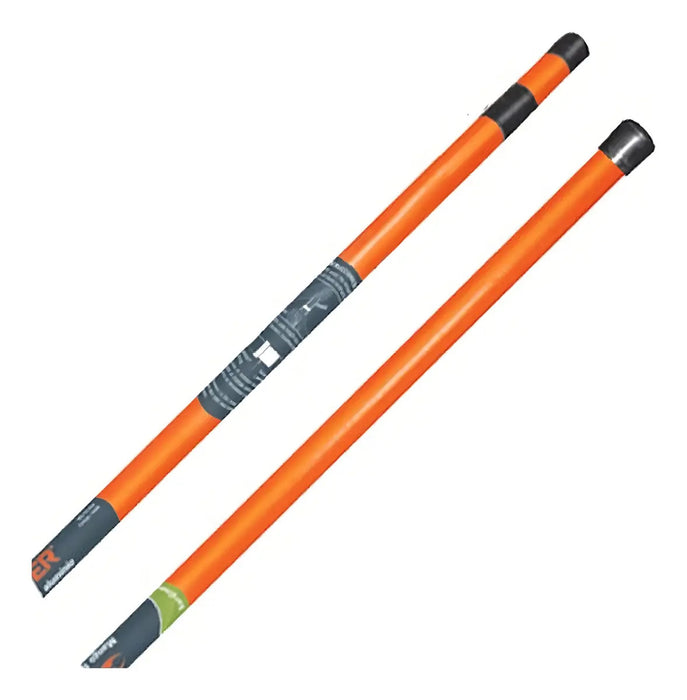 Extensor Mango Telescópico De Aluminio Serrucho Truper 16000 Color Naranja Claro