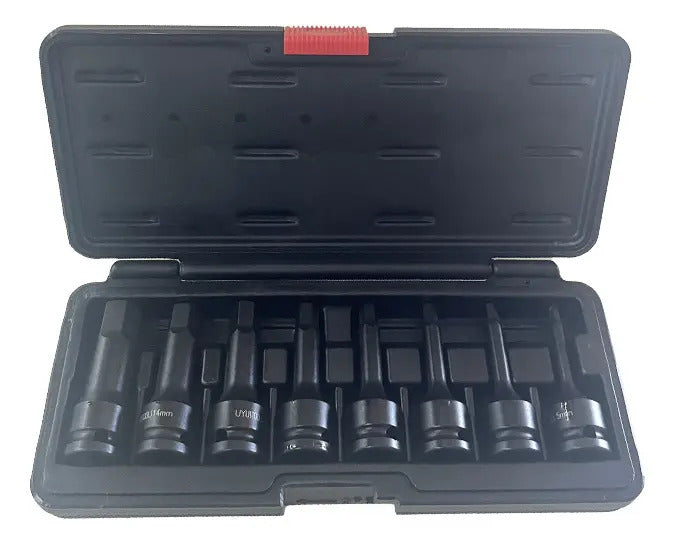 Jgo Dado Impacto Hexagonal 8pcs 5-17mm