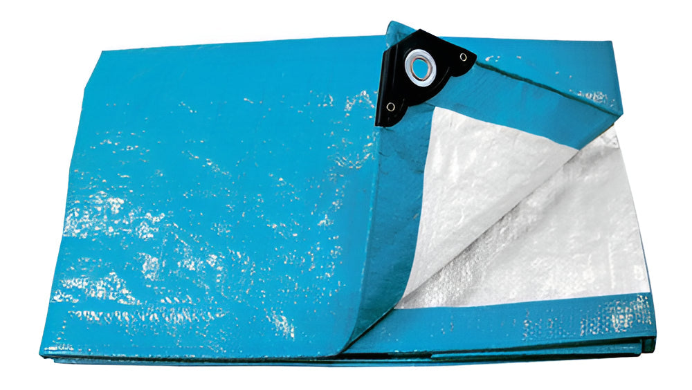Lona 4 X 5 M Reforzada Protección UV Pretul Azul