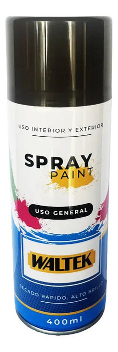 Pintura Spray 400ml/230g Normal Marrón Claro Waltek
