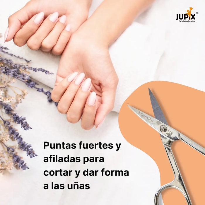 Tijera Recta Para Uñas 9 Cms