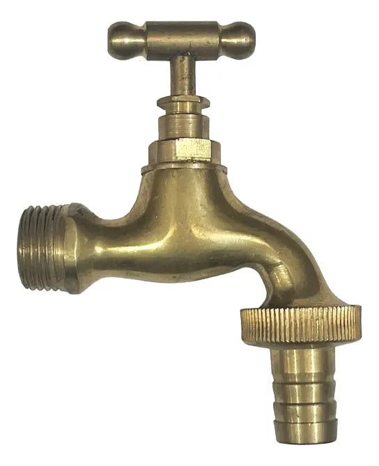 Llave Bronce C/pilon 1/2 X 3/4