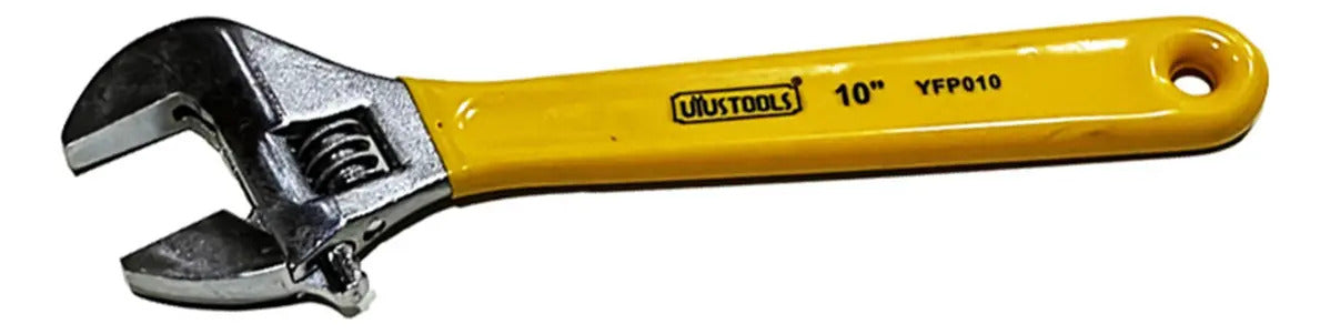 Llave Ajustable 10'' Mgo Protegido Uyustools