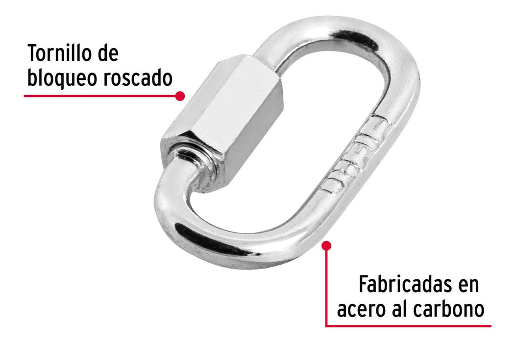 Bandola Acero 1/8'' Seguro