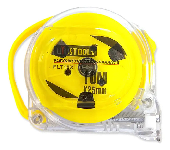 Huincha Medir 10 Mts X 25 Transparente Uyustools