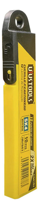 Set 10 Un Hoja Cuchillo Cartonero 18mmx100mm