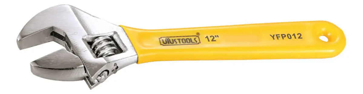 Llave Ajustable 12" Mgo Protegido Uyustools