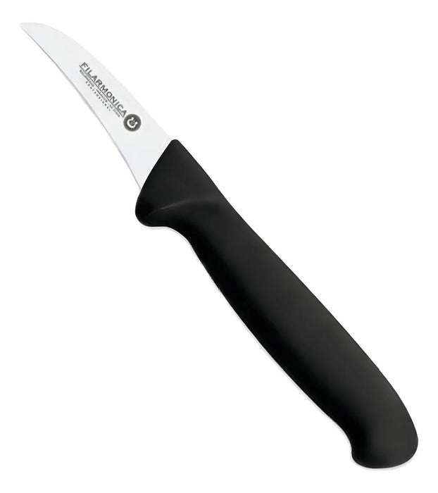 Cuchillo Mondador Profesional Filarmonica 6 Cm Acero Inoxidable Negro