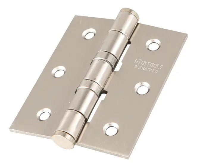 Bisagra 3" X 2.5" X 2.5mm Niquelado