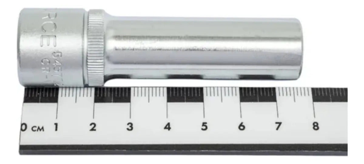 Dado Largo 1/2'' 13mm Hexagonal Force